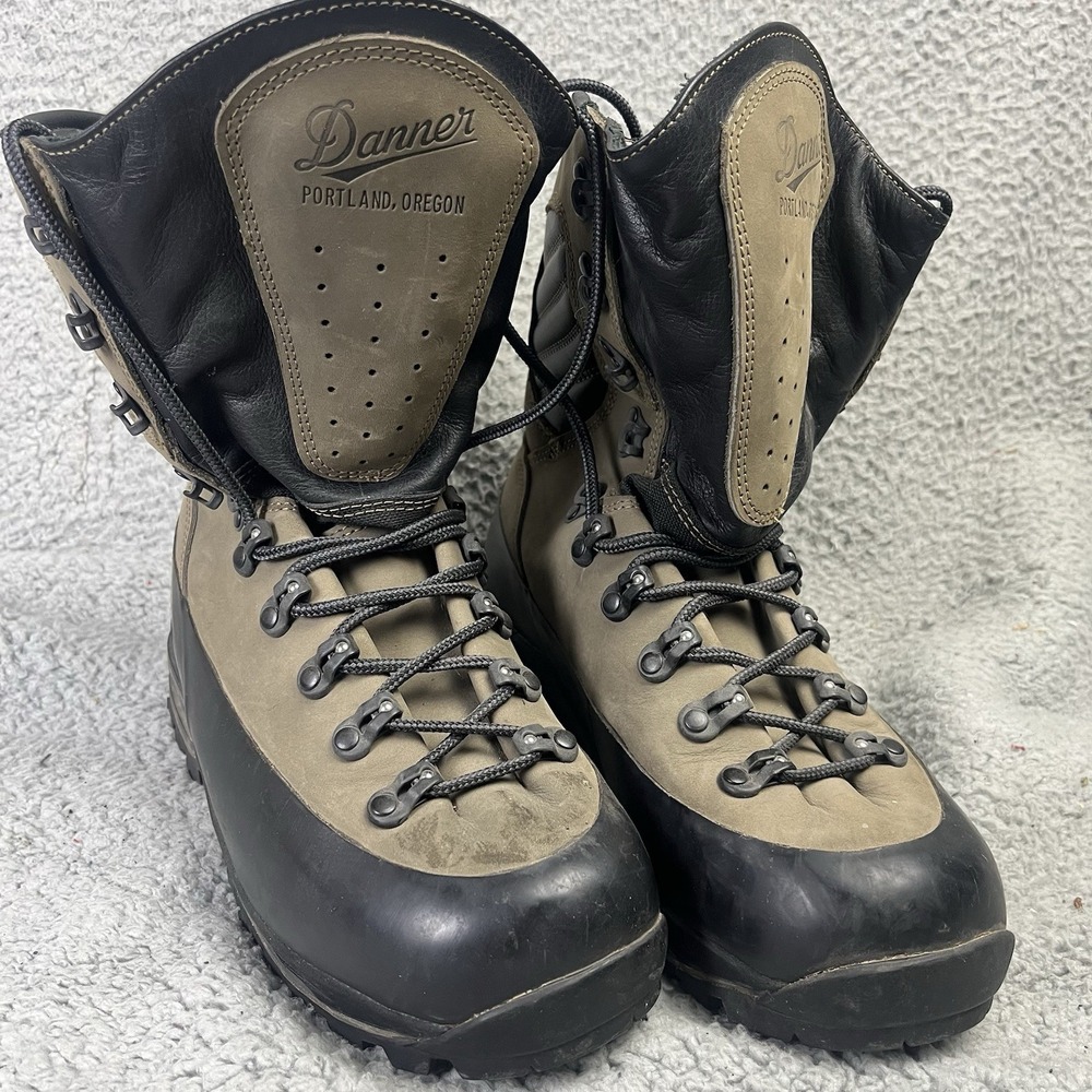 DANNER GORE-TEX THOROFARE‎ 10" SAGE BOOTS 40271 men's 8 D beige/black